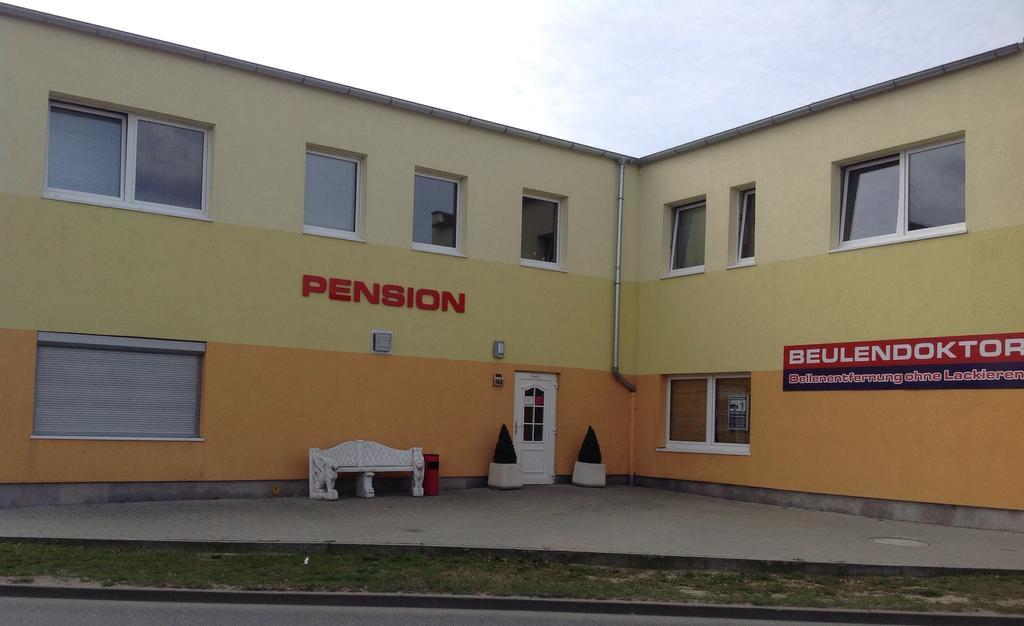 Pension An Der Werft Rostock Buitenkant foto